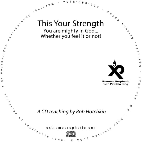 This Your Strength - Robert Hotchkin - MP3 Teaching